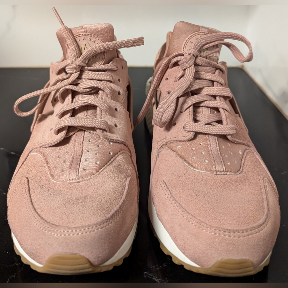 Nike Wmns Air Huarache Run SD 'Particle Pink' Sneakers Size 9.5 MSRP $135 - Picture 4 of 12